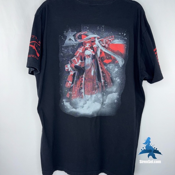 1121 Exclusive Grunt Style USMC Toys for Tots T-shirt - Size XL - Black - Picture 6 of 8